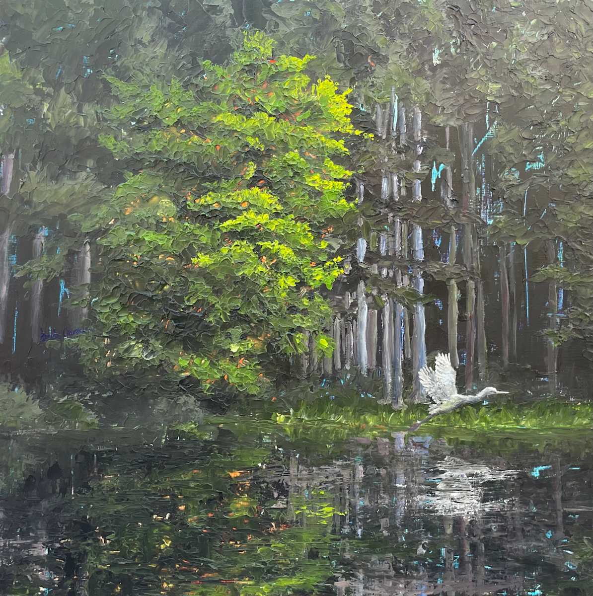 Stillness and Silence by Andi Chalker 