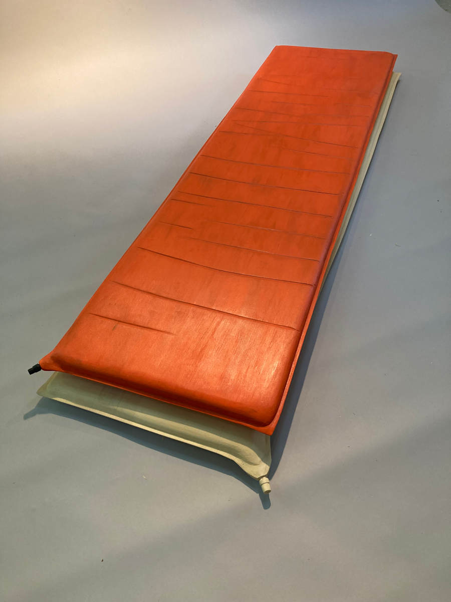 Thermarests: Orange (mine) by Duncan Hewitt 