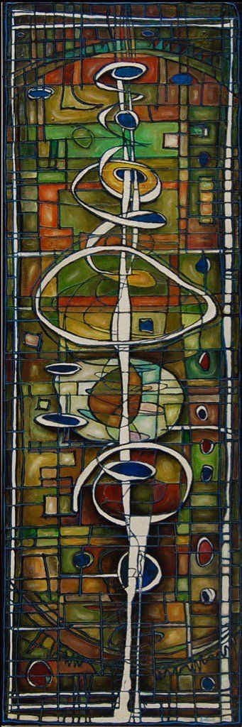 Quantum Leap by Matthew Godbey  Image: An abstract piece from a dark period of my life.