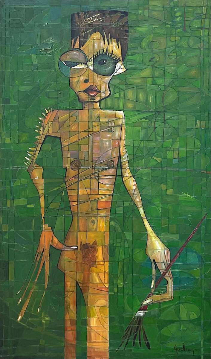 Look At Me by Matthew Godbey  Image: I’m baring myself through my work.