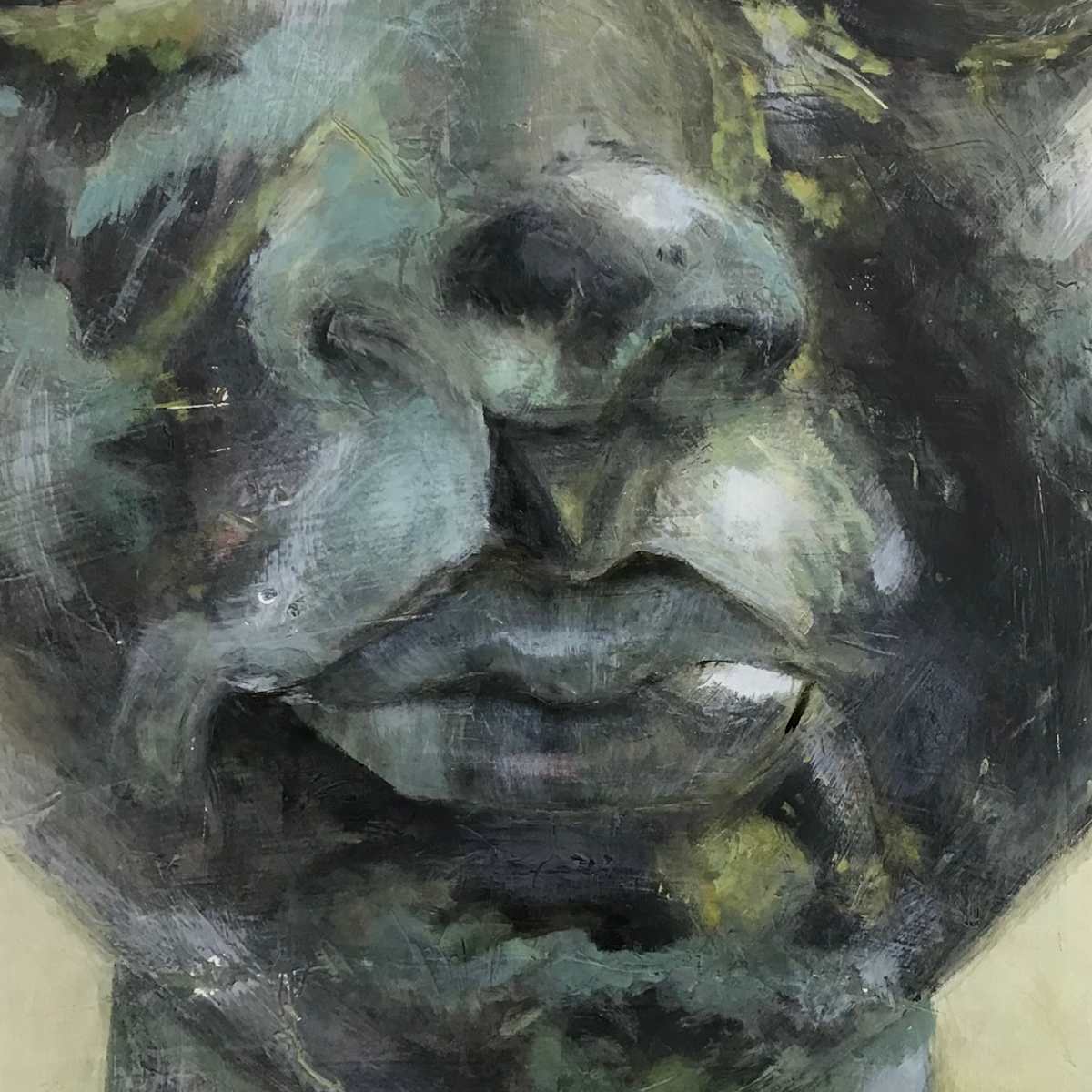 Bronzed by Lorraine Udell  Image: A worn bronze statue spotted in Spain 