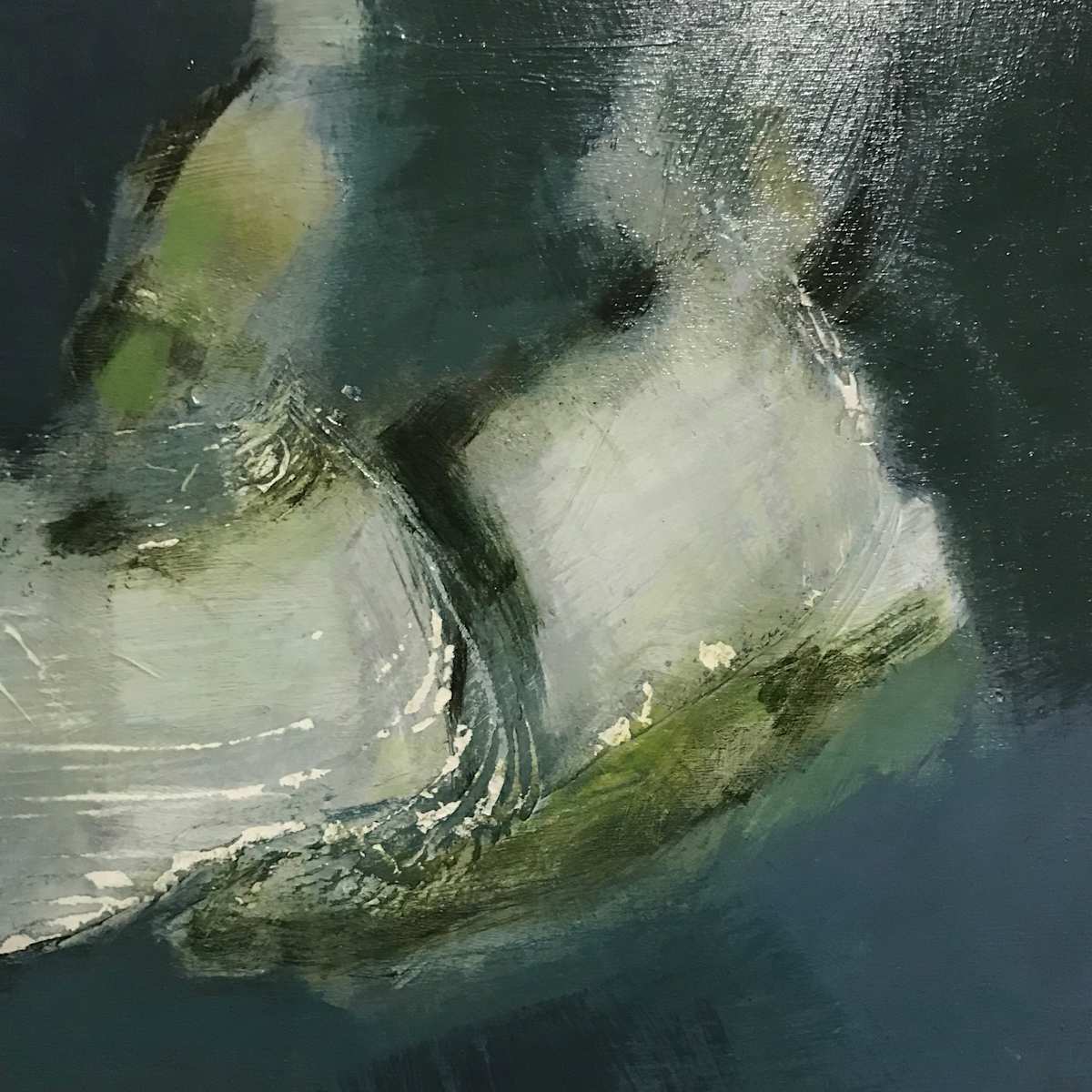 Explored by Lorraine Udell  Image: Underwater swim #1  looking down