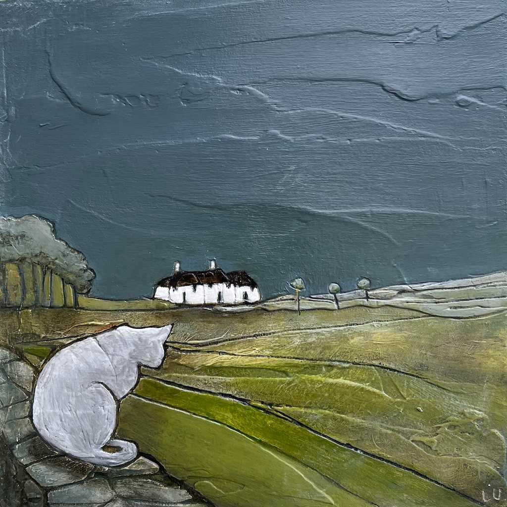 Farm Cat by Lorraine Udell 