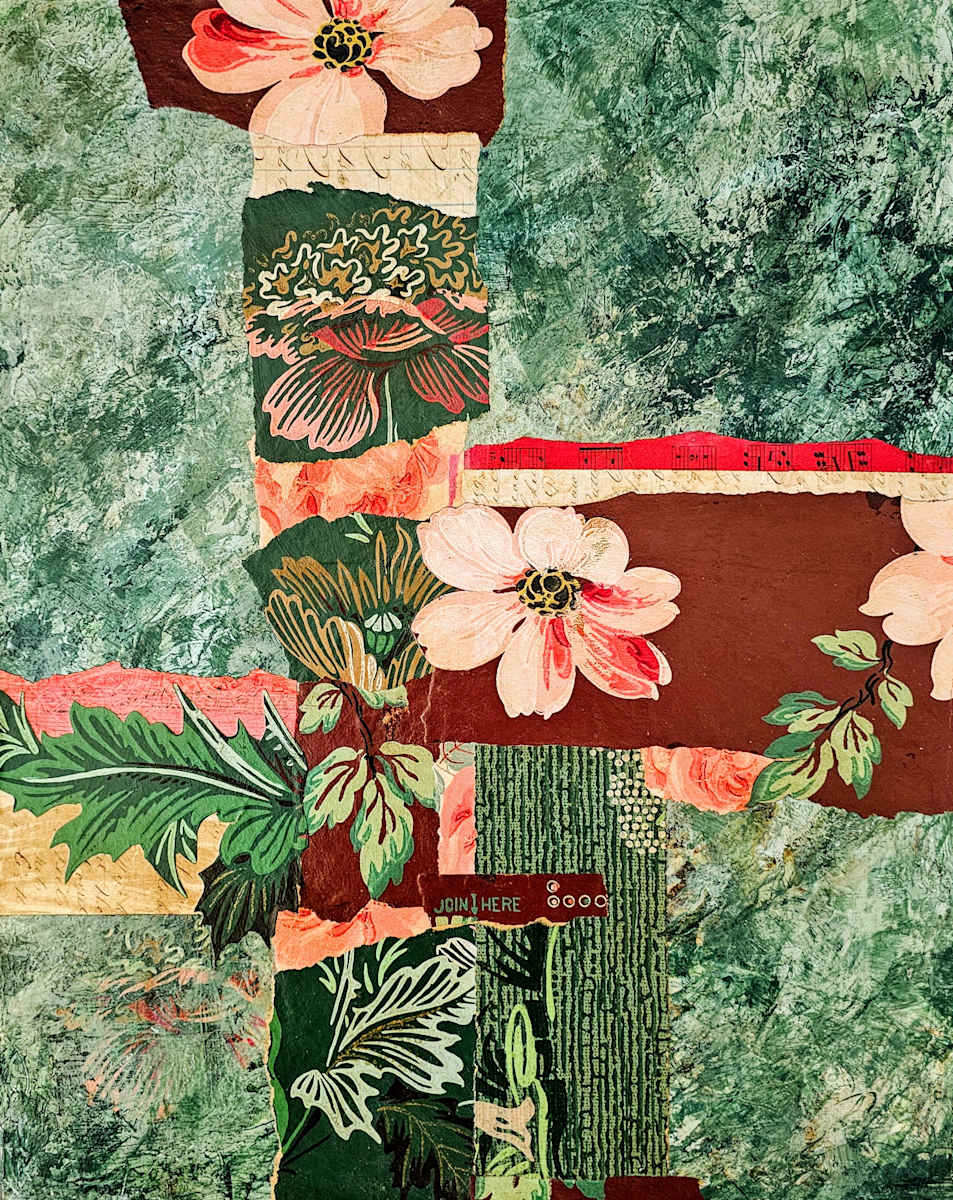 She always remembered the wallpaper I by Dawn-Starr Crowther  Image: She always remembered the wallpaper I