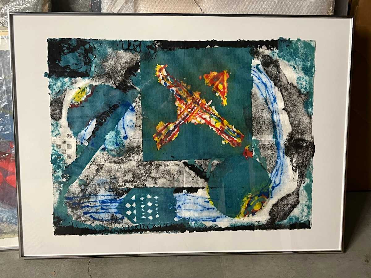 Flaming Satellite by Barbara Isaacs 