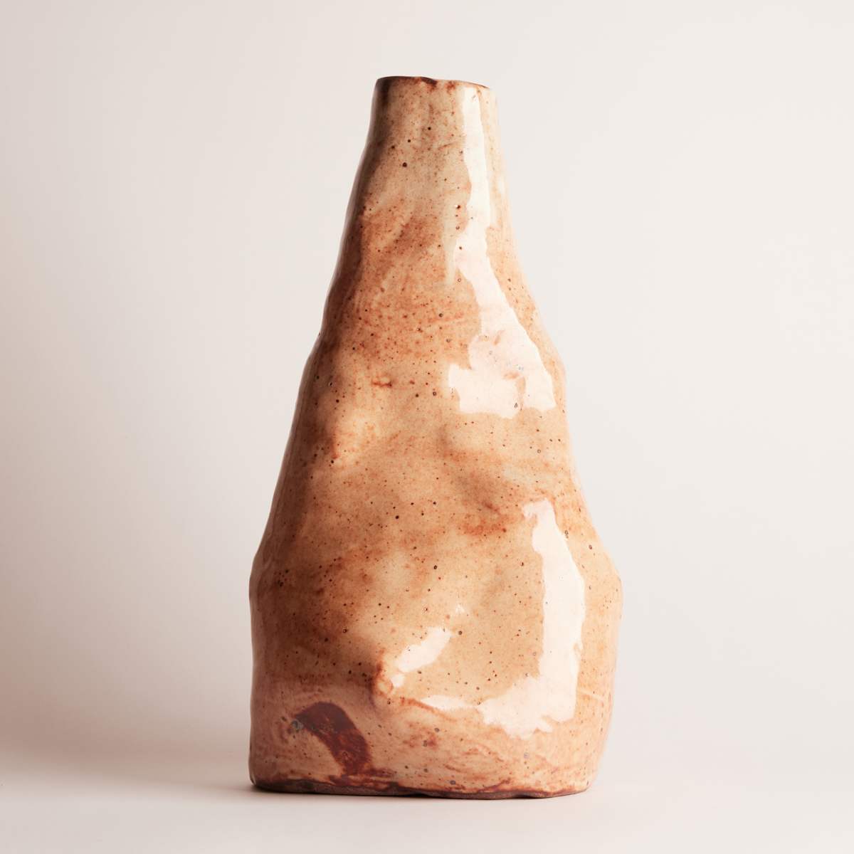 Brown Vessel by Mohamed Ouedraogo 