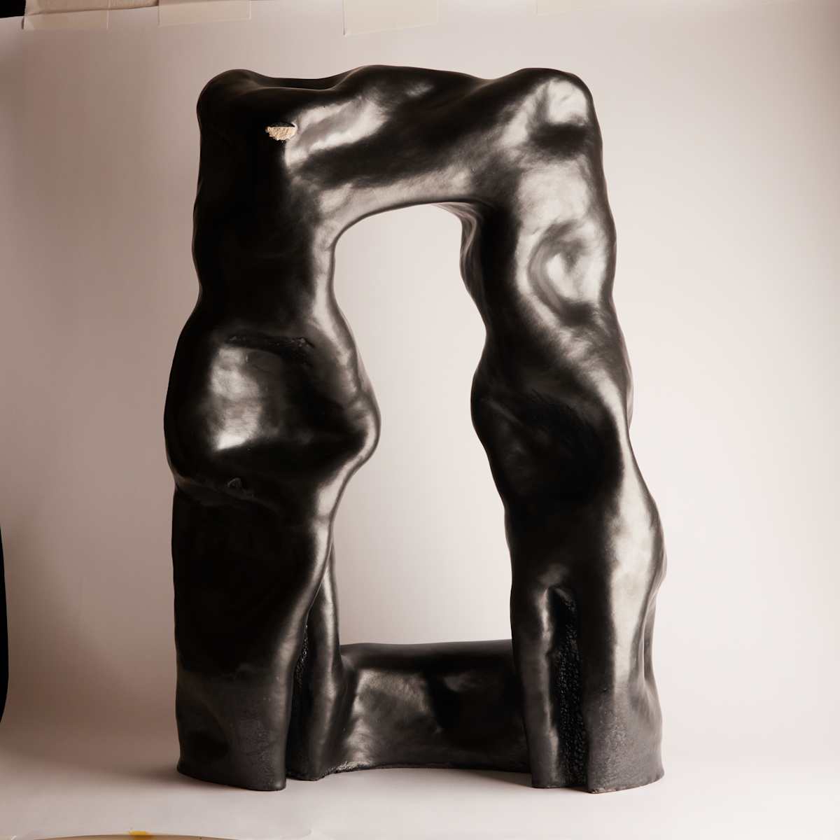 Black Sculpture by Mohamed Ouedraogo 