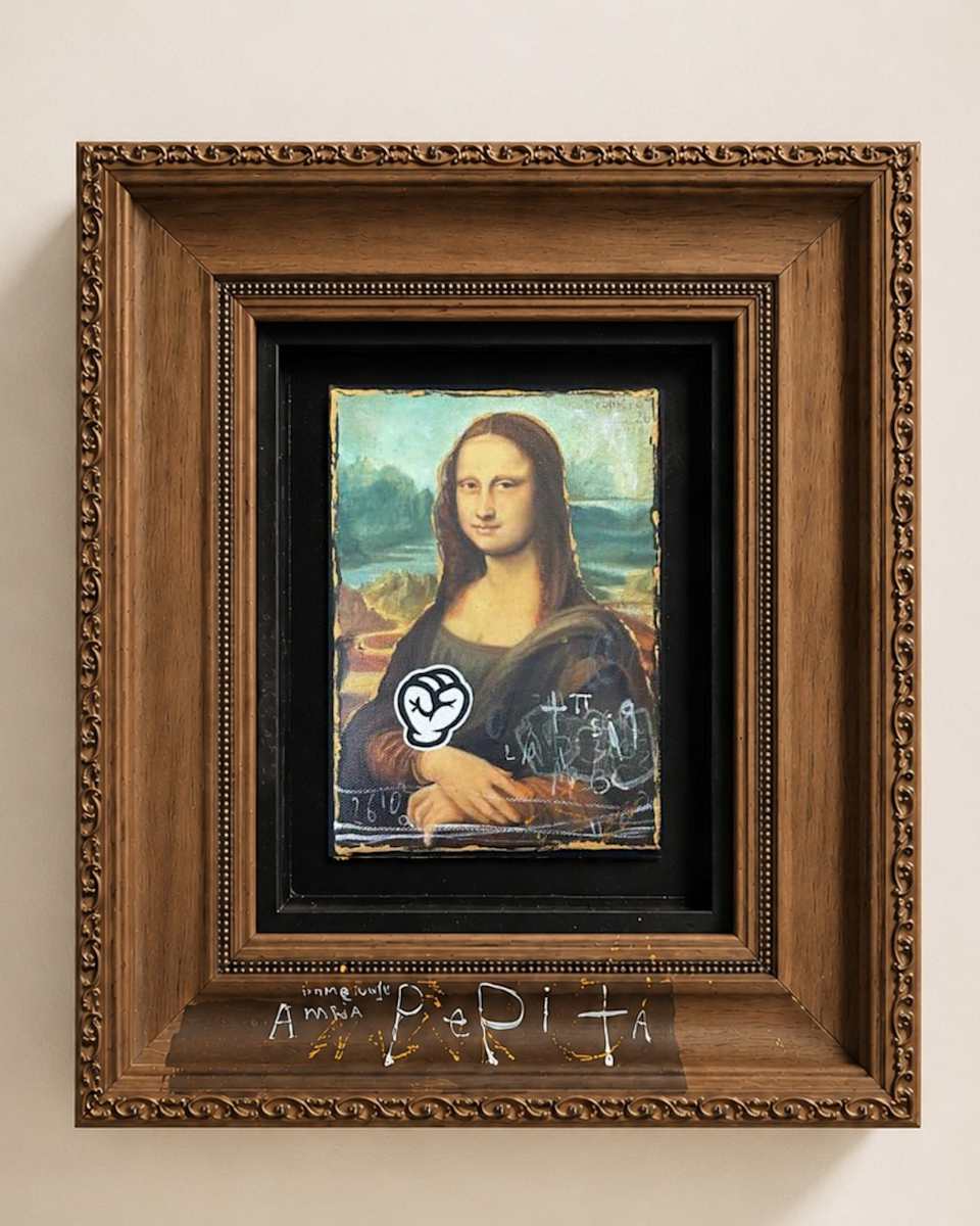 María Pepita como Monalisa by Armando Romero, Image 7.