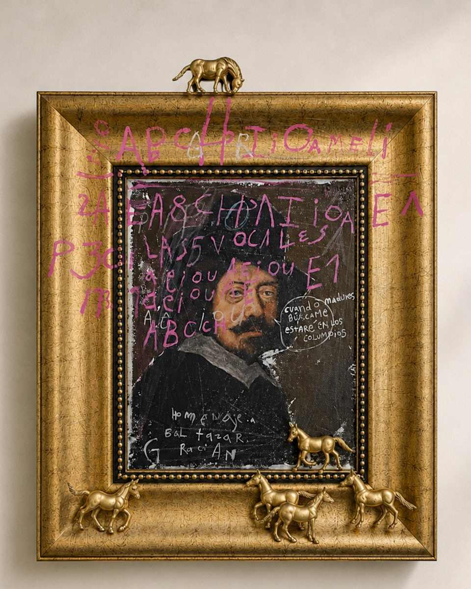 Homenaje a Baltasar Gracián by Armando Romero, Image 6.