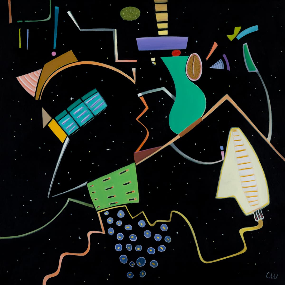 Slide by Christine Walker  Image: From "Comings & Goings in Joy & Light"