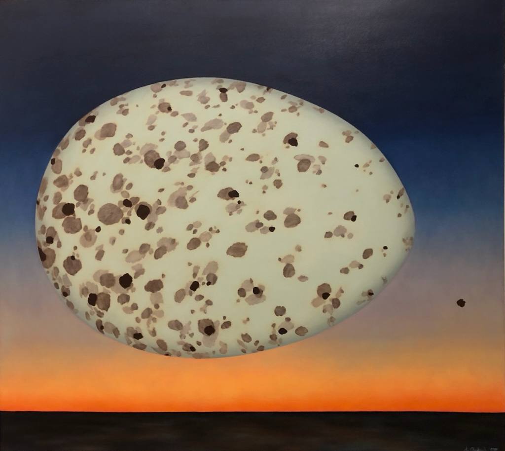 Planet Larus Californicus  (seagull) by Arminée Chahbazian 
