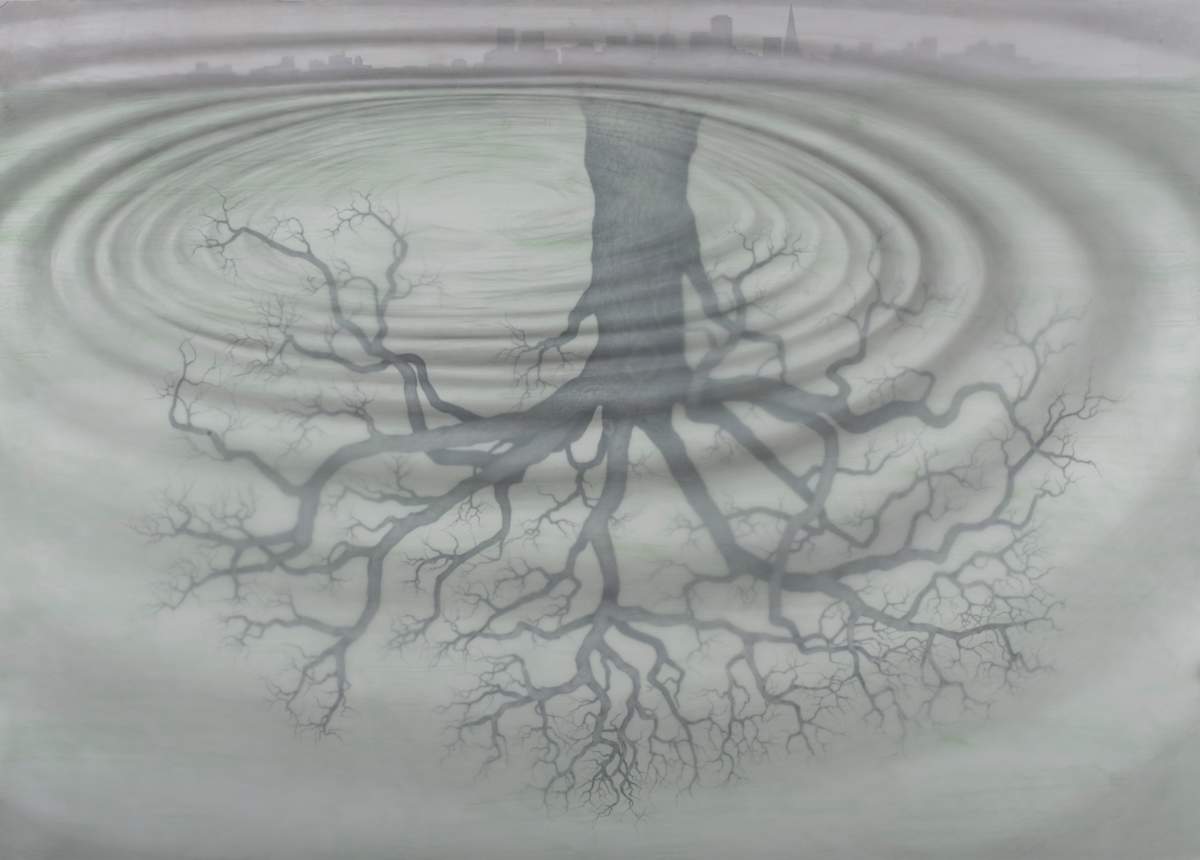 Reflection Pond by Arminée Chahbazian 