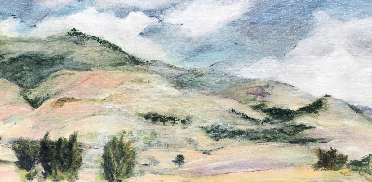 526- Summer Daze - View from Willow Wind I by Katy Cauker 