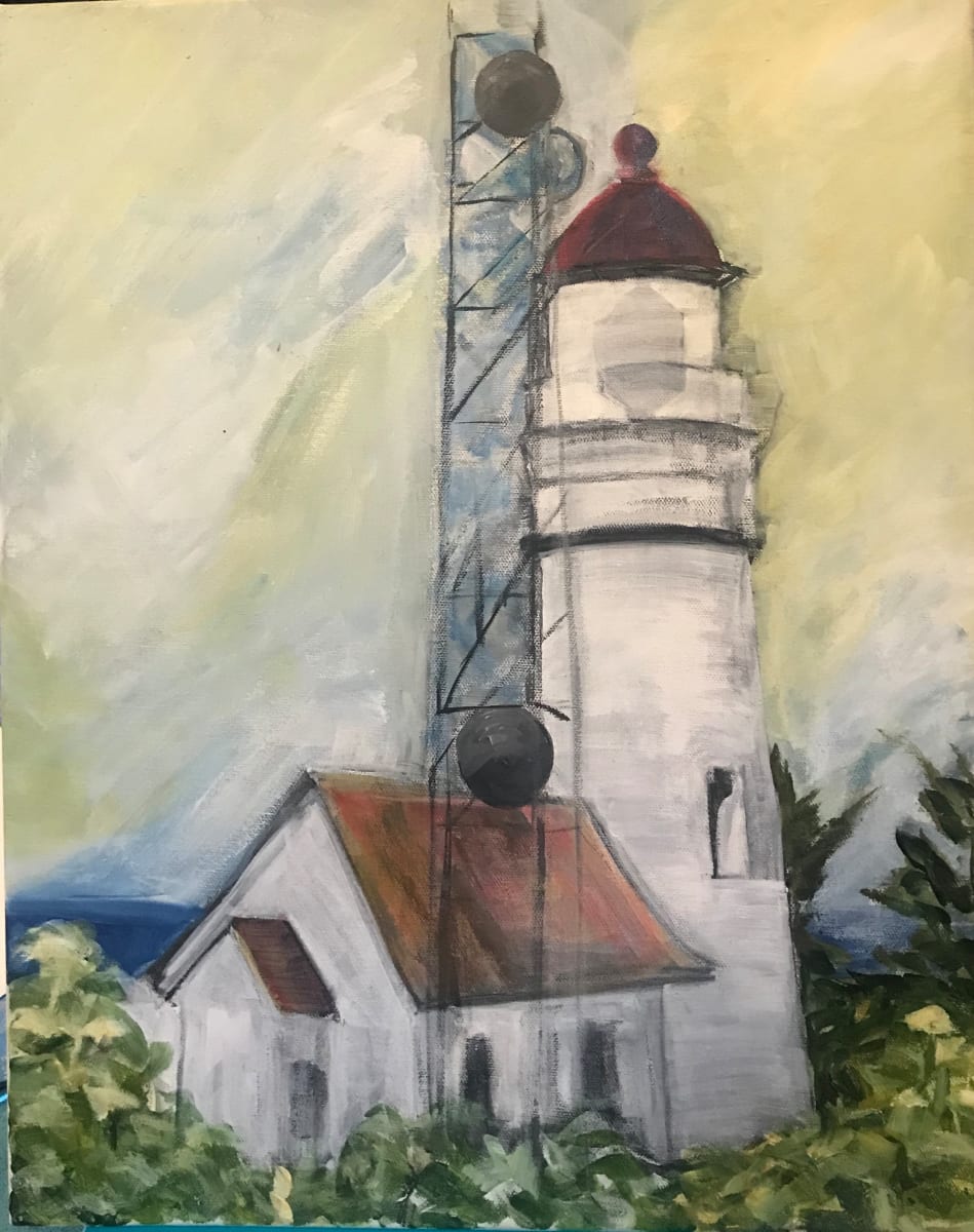 030 - Cape Blanco Lighthouse by Katy Cauker 