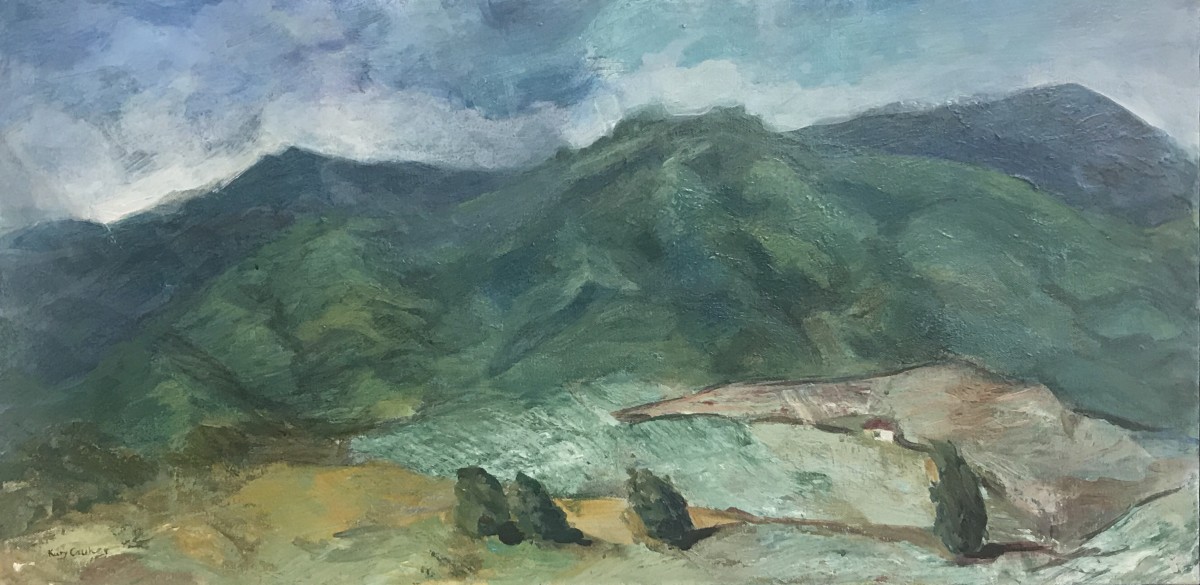 144- Western Hills from the East - View over Ashland by Katy Cauker 