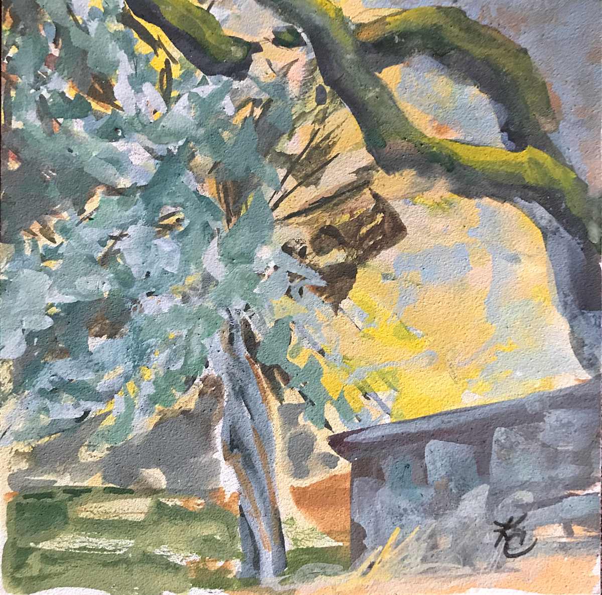 147 - D - Fall Progression - The Shed V by Katy Cauker 