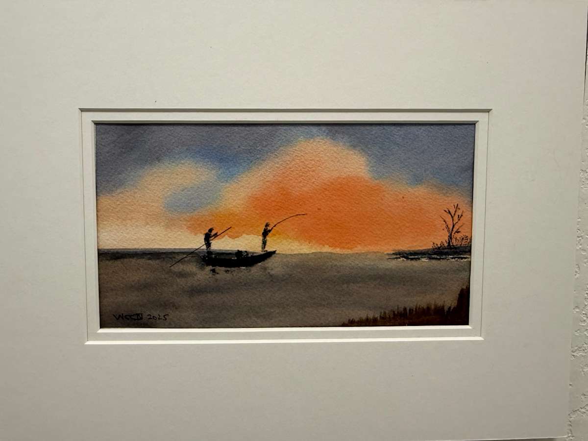 Fish On by WC Crenshaw 