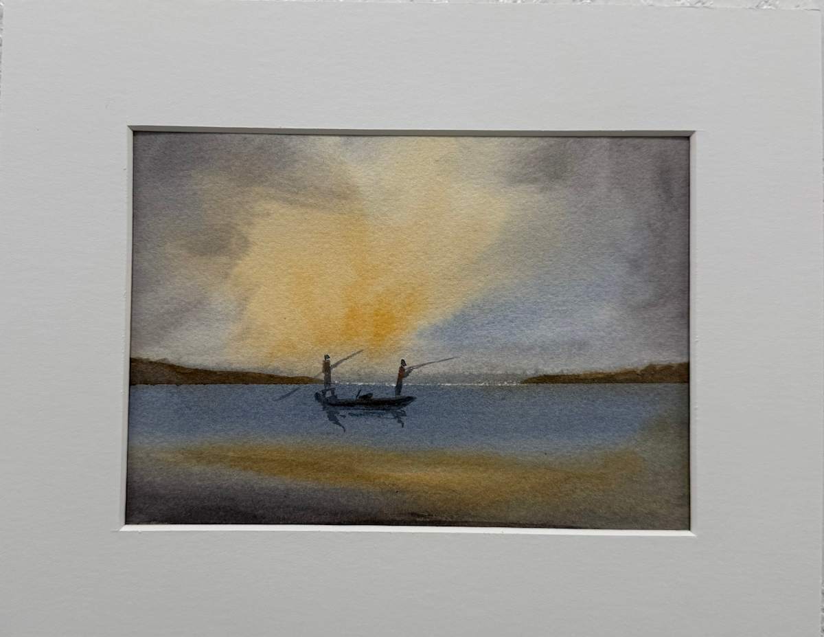 Red Fish Bay by WC Crenshaw 