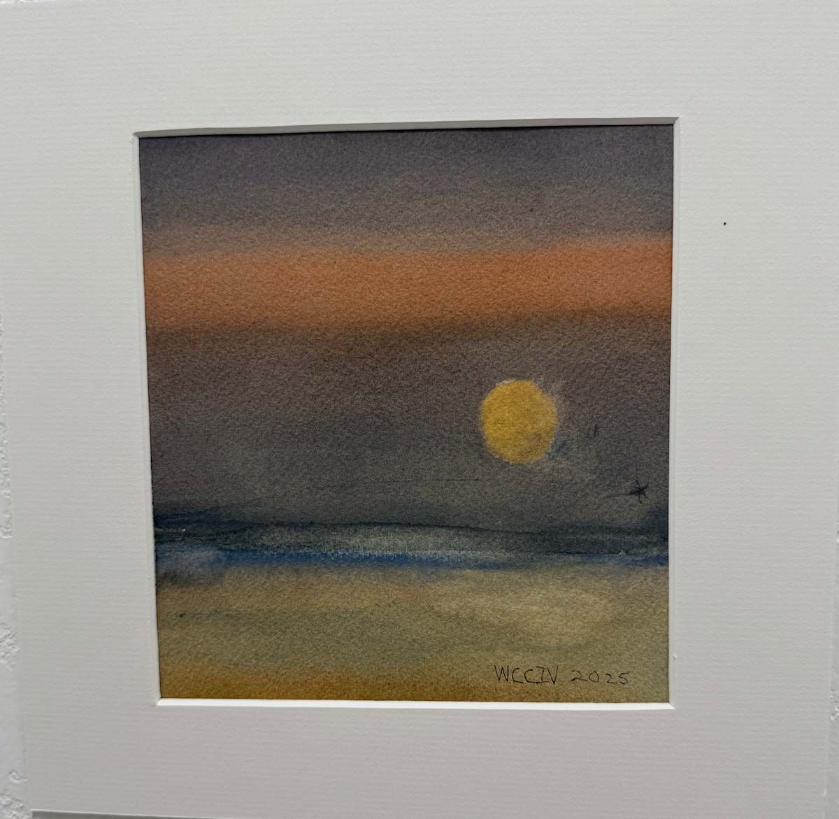 OBX Moonrise I by WC Crenshaw 