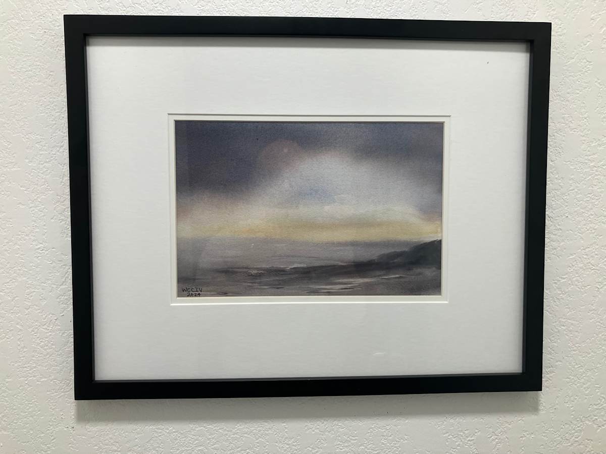 Evening Sea by WC Crenshaw 