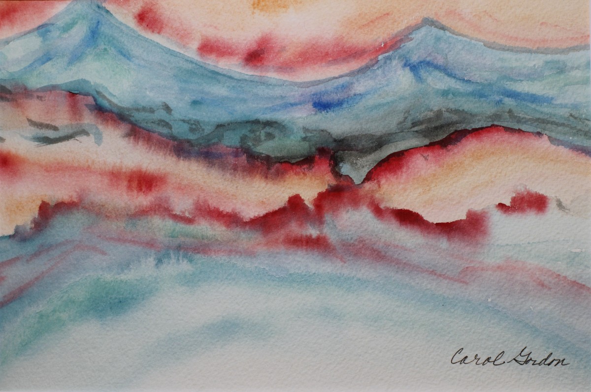 Watercolour Painting - CG17PA004 by Carol Gordon 