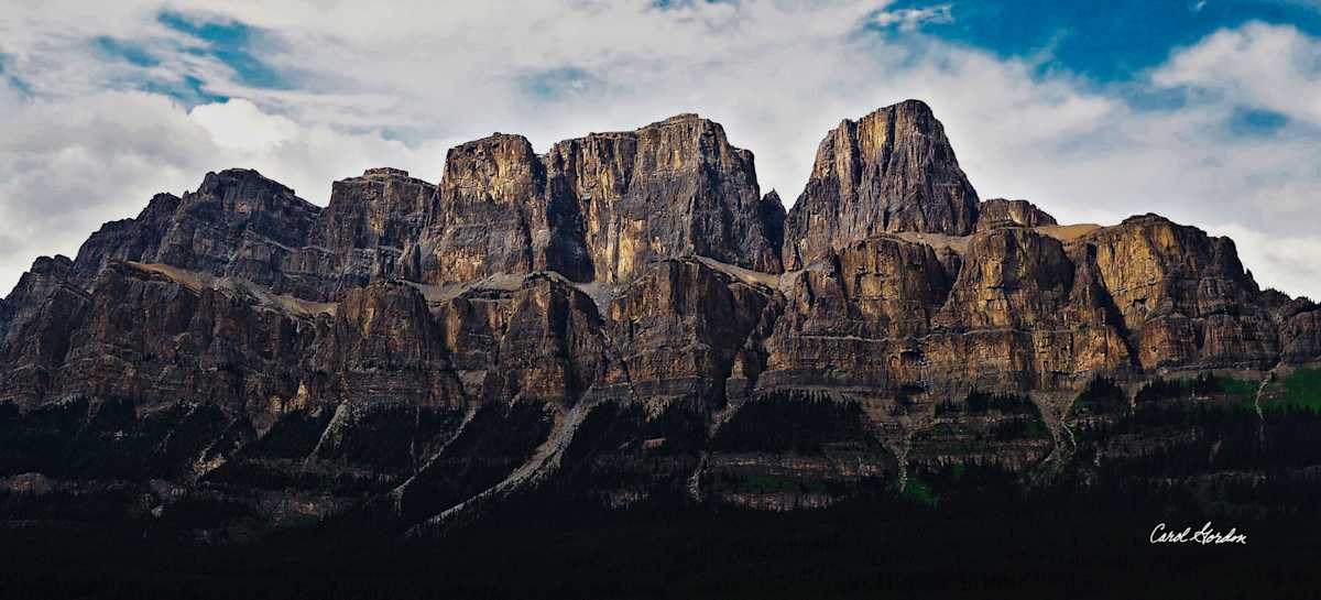 Castle Mountain 2 by Carol Gordon 