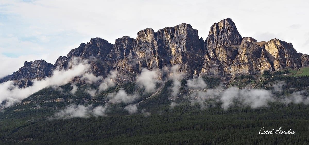 Castle Mountain, Banff, Alberta #1 by Carol Gordon, Image 1.