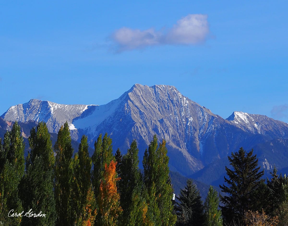 Chisel Peak, Invermere, BC by Carol Gordon 