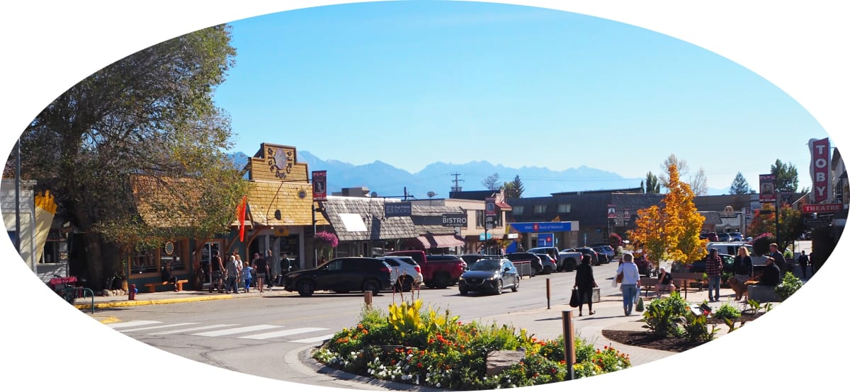 Invermere Main Street2 by Carol Gordon, Image 1.