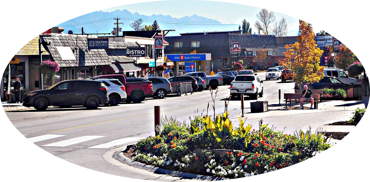 Invermere Main Street 1 by Carol Gordon, Image 1.
