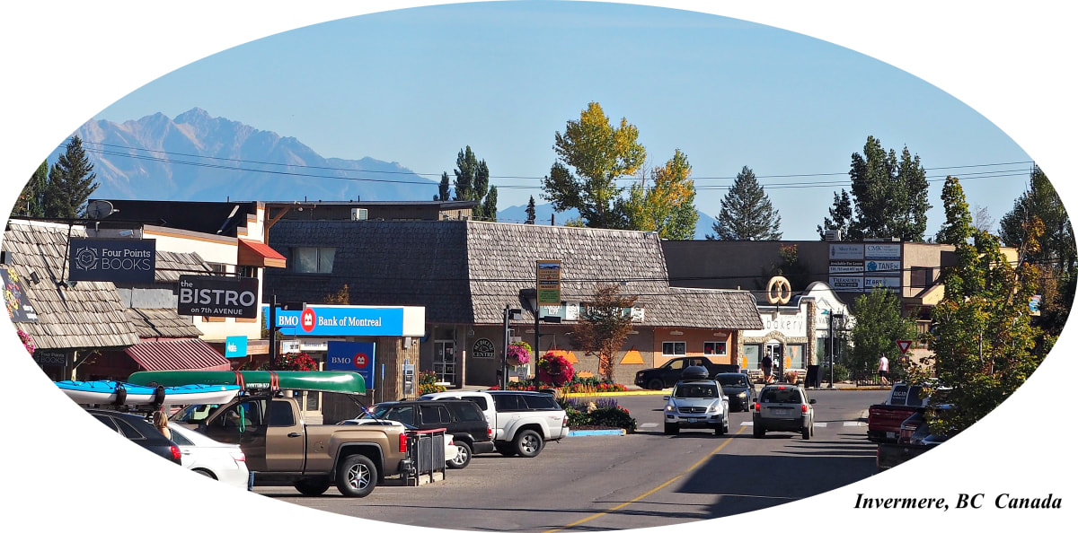 Invermere Main Street2 by Carol Gordon 