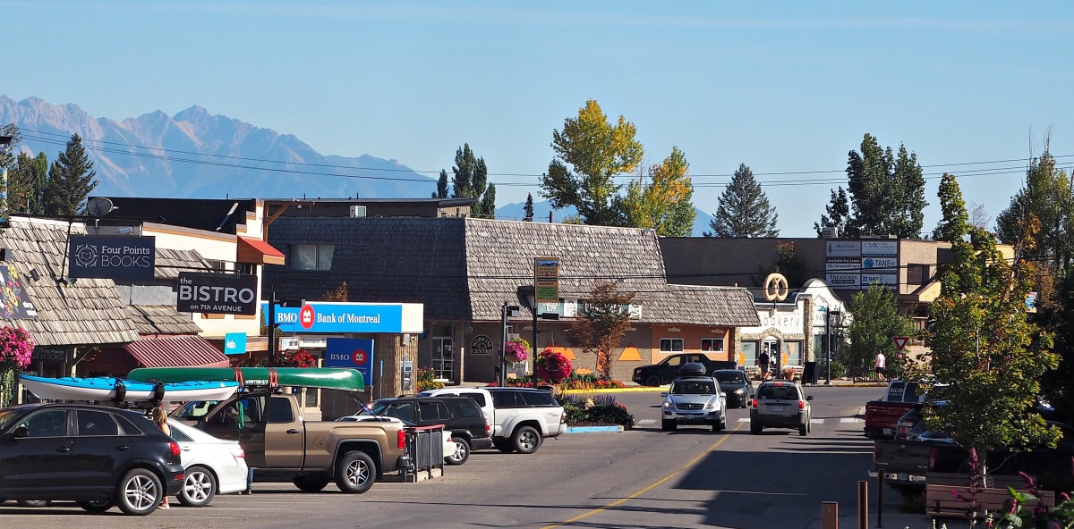 Invermere Main Street by Carol Gordon 