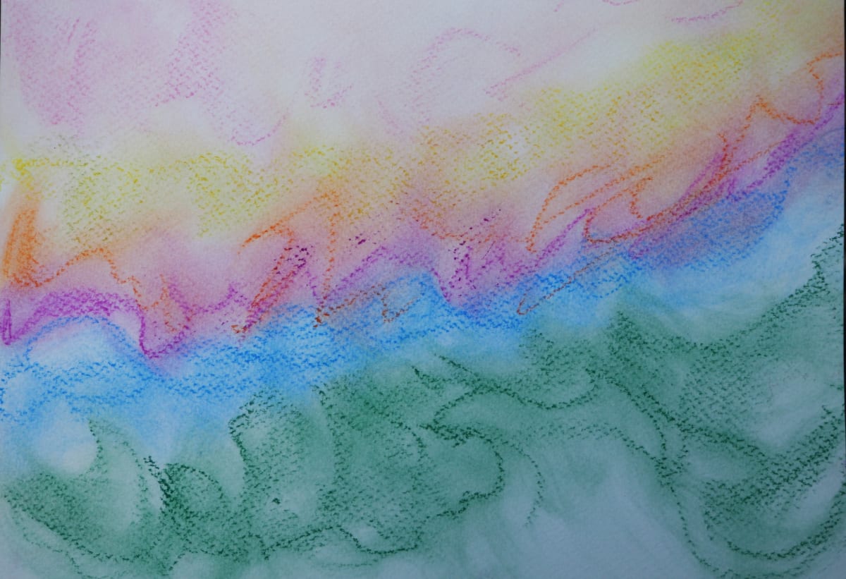Original Chalk Pastel Drawing #1, Image 1.