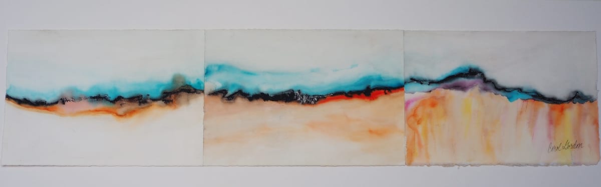 Original Watercolour Painting - Triptych #2, Image 1.