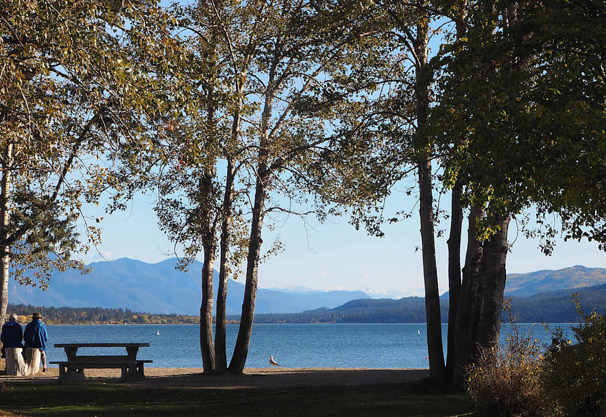 Kinsmen Beach in October by Carol Gordon, Image 1.