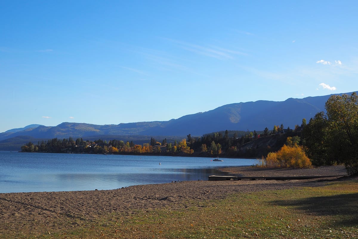 Lake Windermere on the shores of Athalmer, BC #3 by Carol Gordon 