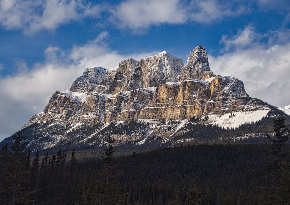 Castle Mountain 1 by Carol Gordon 