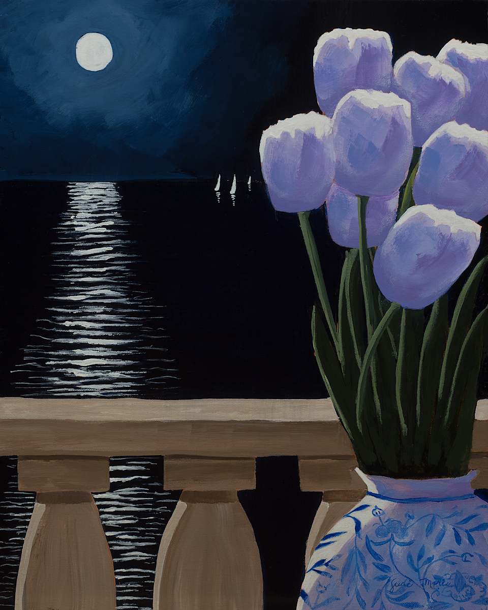 Moonlit Tulips by Judi Marie 
