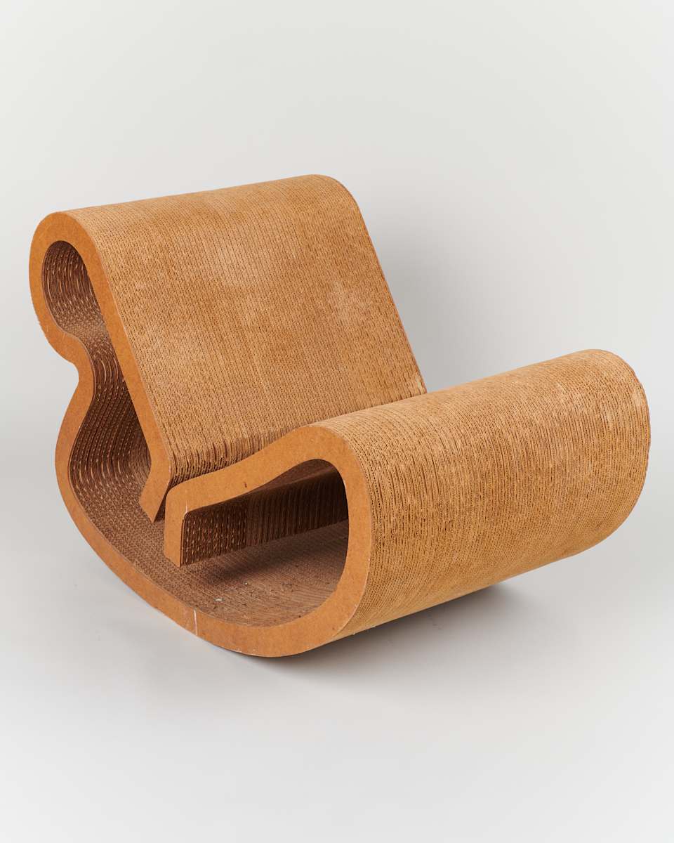 Contour Rocking Chair by Frank Gehry, Image 2.