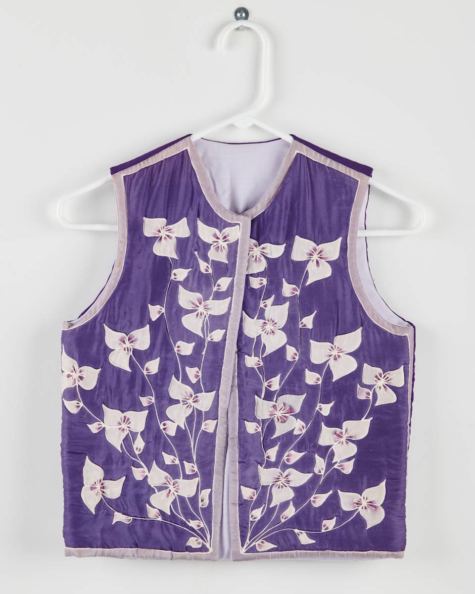 Purple Vest by The Sociable Workshop  Image: Photo credit: Alexis Oltmer
