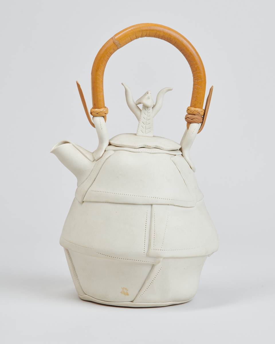 Teapot with Man by Mona Adisa Brooks  Image: Photo credit: Alexis Oltmer