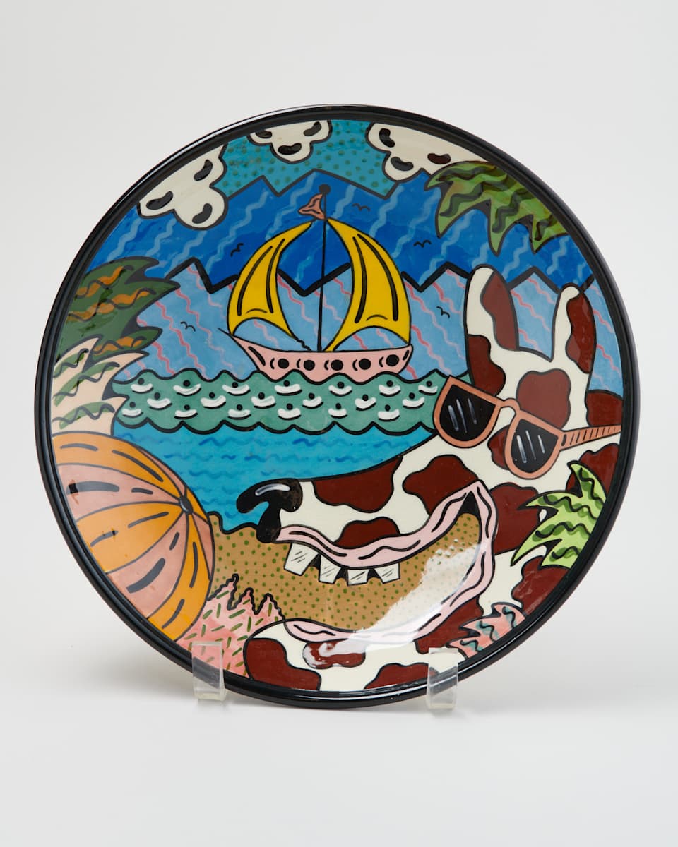 A Dog's Life Bowl by Judith Strong and Sal Guastella  Image: Photo credit: Alexis Oltmer
