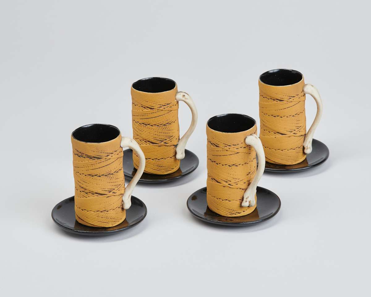 Demitasse Cup & Saucer Set by Martha Holt  Image: Photo credit: Alexis Oltmer