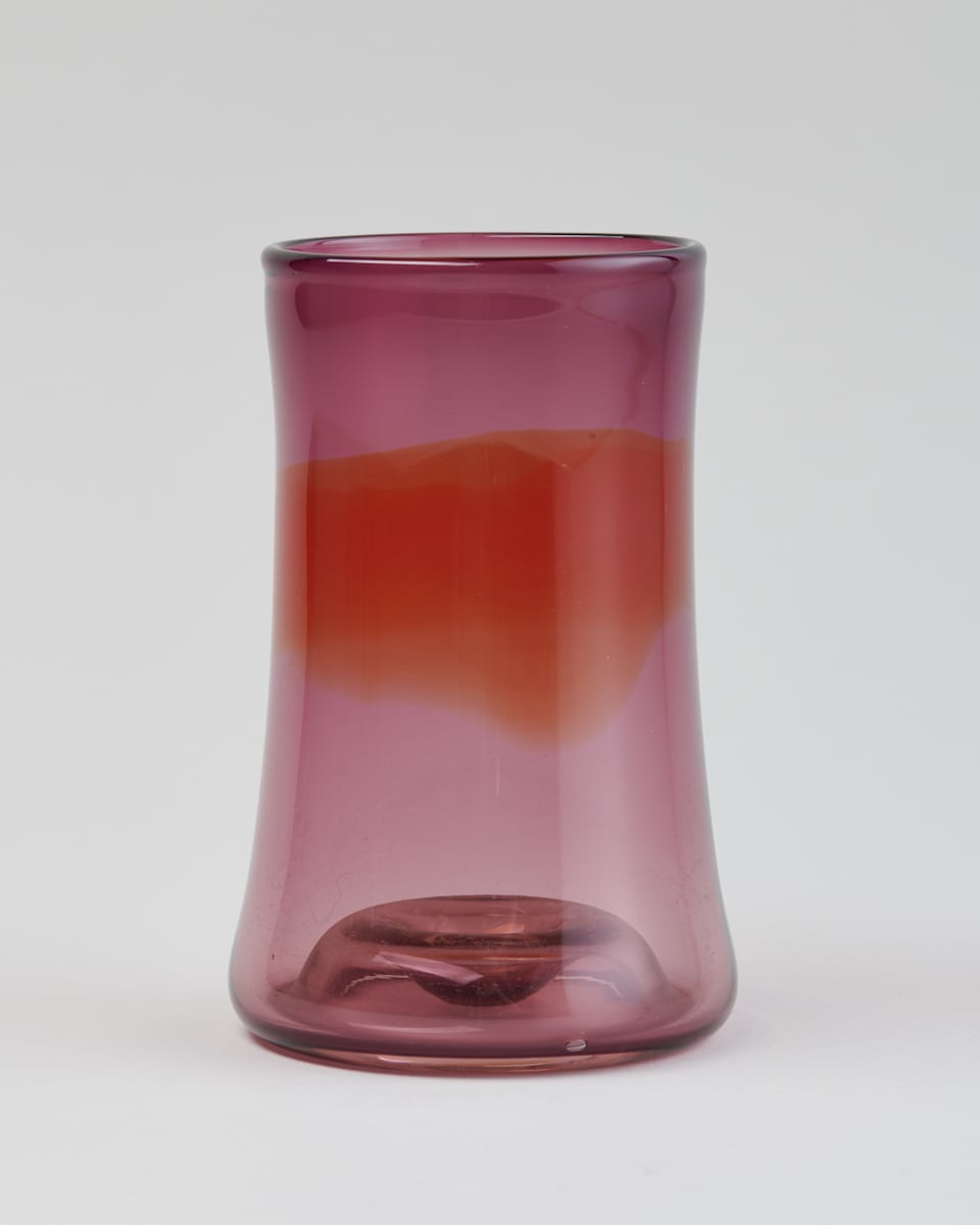 Purple and Red Tumbler by Robert Levin  Image: Photo credit: Alexis Oltmer