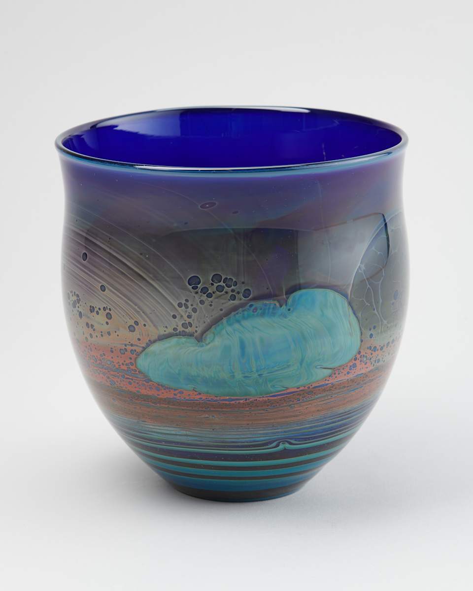 Vase with Landscape by John Lewis  Image: Photo credit: Alexis Oltmer
