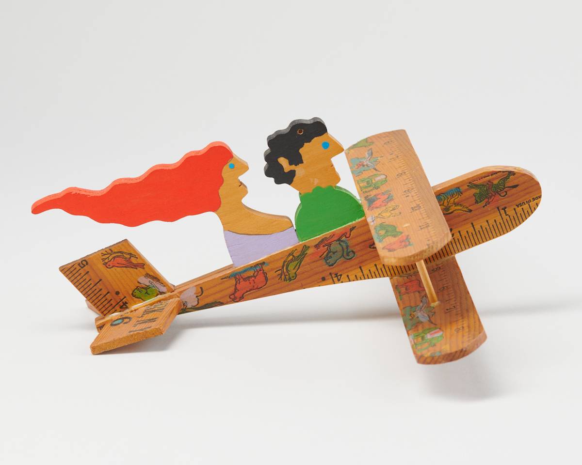 Ruler Airplane with Pilot by William Accorsi  Image: Photo credit: Alexis Oltmer