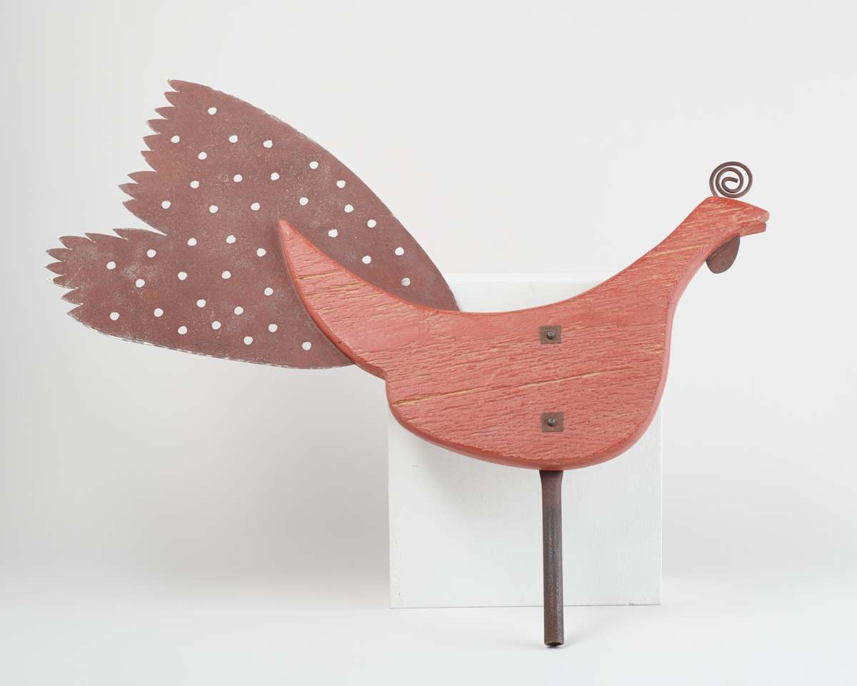 Weathervane Rooster by Ivan Barnett  Image: Photo credit: Alexis Oltmer