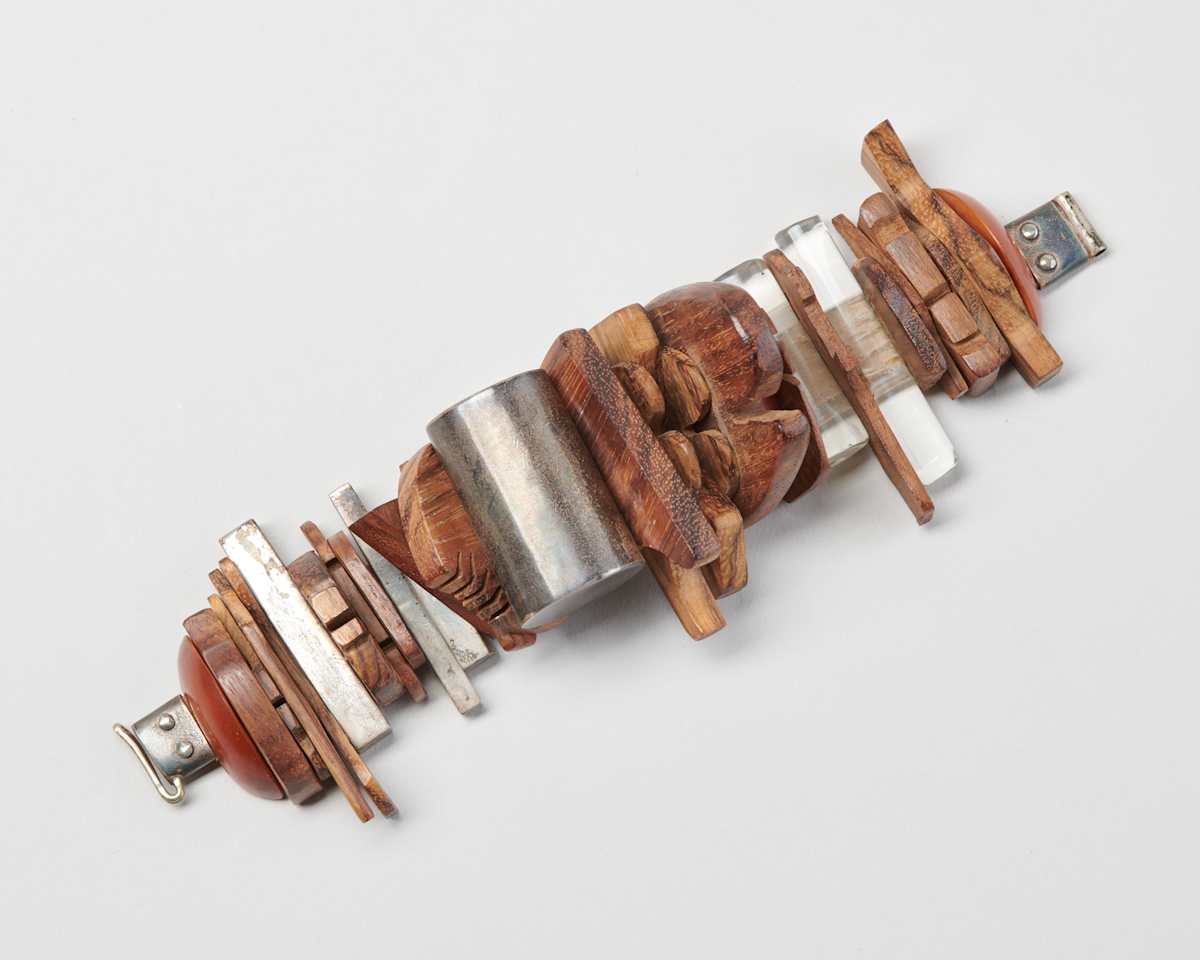 Bracelet by Robert Lee Morris  Image: Photo credit: Alexis Oltmer
