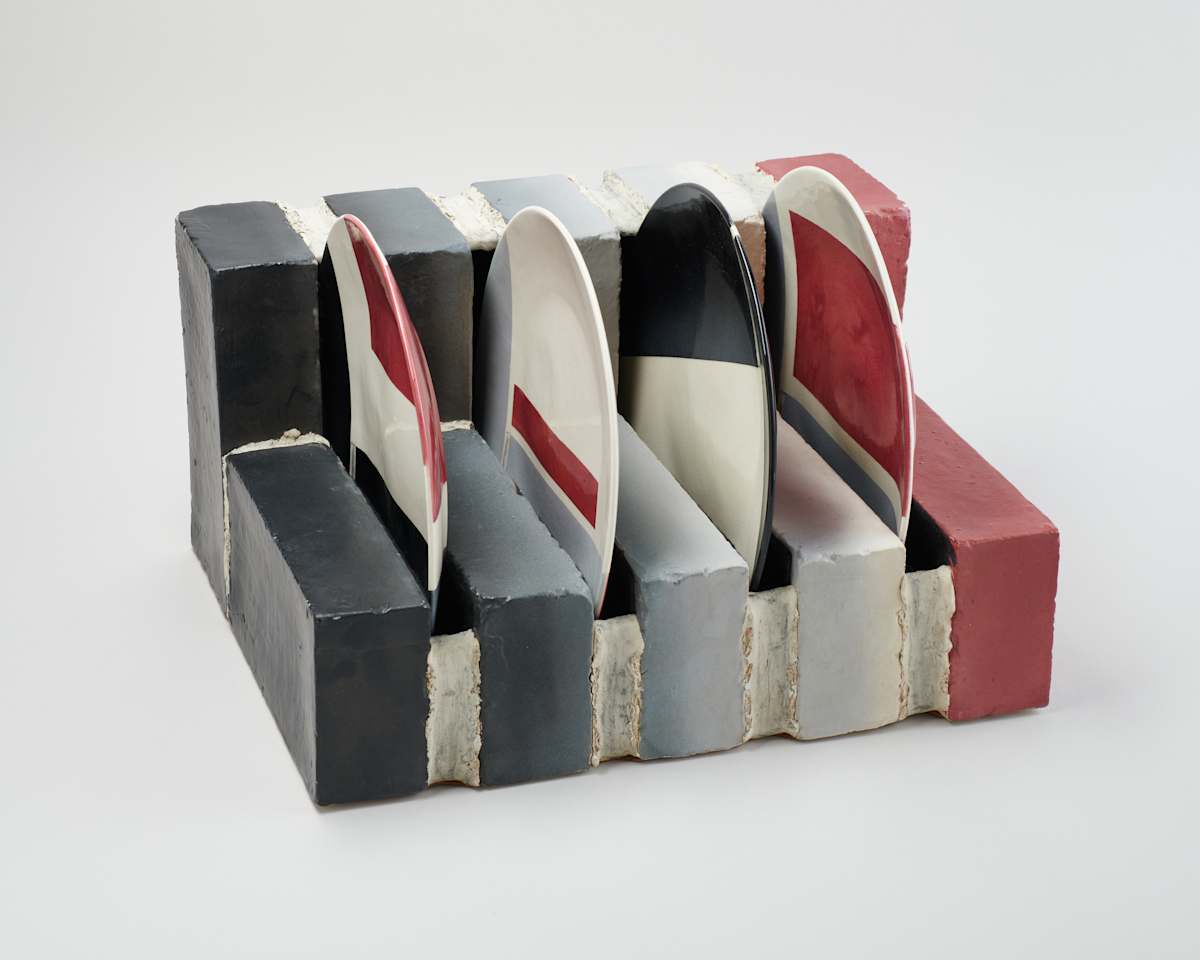 Brick-a-Rack #2 by Robert Milnes  Image: Photo credit: Alexis Oltmer