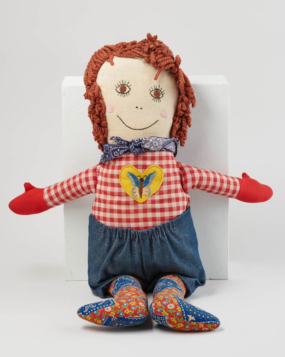Raggedy Andy Style Doll by Ginny Mangan  Image: Photo credit: Alexis Oltmer